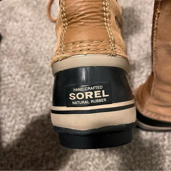 Sorel Joan of Artic Brown Winter Boots Thigh High Snow - Picture 8 of 8